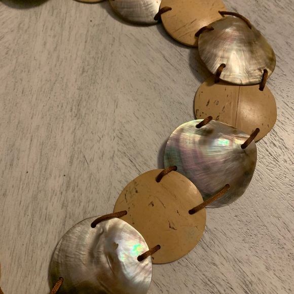 Belt-Shells/Coconuts-extds to 30”-self tie-Unique and very rare main image 4